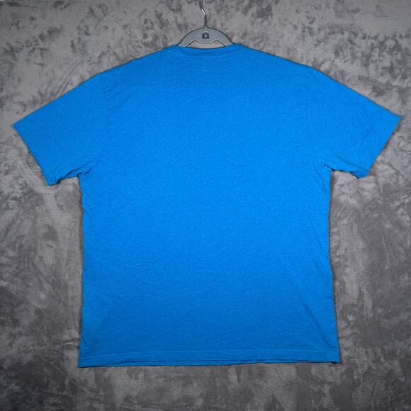 Psycho Bunny Blue Pima Cotton T-Shirt Men’s XXXL (Size 9) - Picture 3 of 9